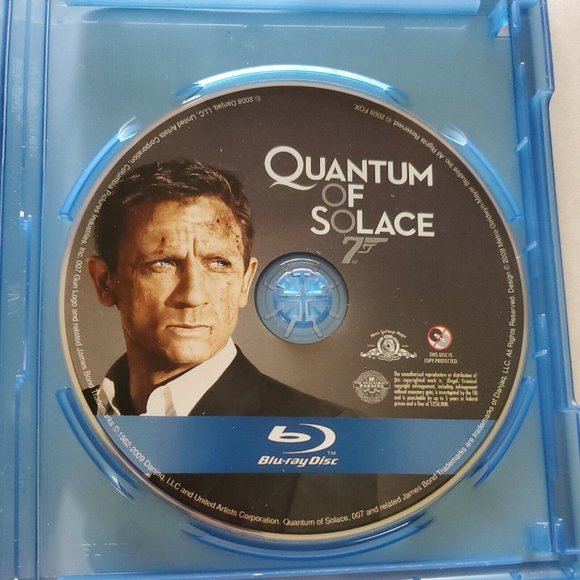 James Bond Daniel Craig 2 Blu-ray Lot Skyfall, Quantum of Solace 007 - Picture 4 of 7